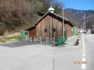 Photographie des archives de l’église d’Ugine
