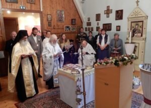 Photographie des archives de l’église d’Ugine