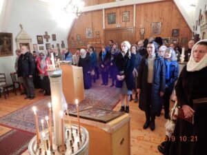 Photographie des archives de l’église d’Ugine