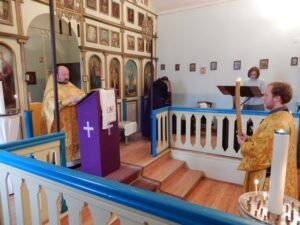 Photographie des archives de l’église d’Ugine