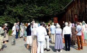 Photographie des archives de l’église d’Ugine