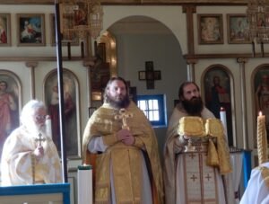 Photographie des archives de l’église d’Ugine