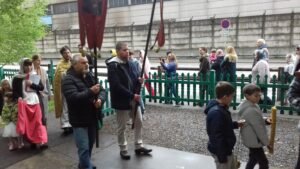 Photographie des archives de l’église d’Ugine