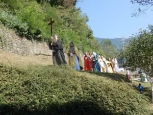 Photographie des archives de l’église d’Ugine