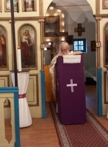 Photographie des archives de l’église d’Ugine